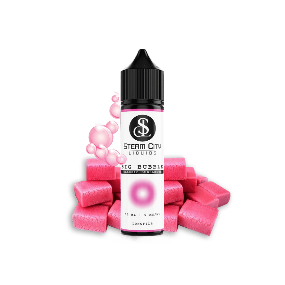 Steam City Flavour Shot Big Bubble 12ml/60ml